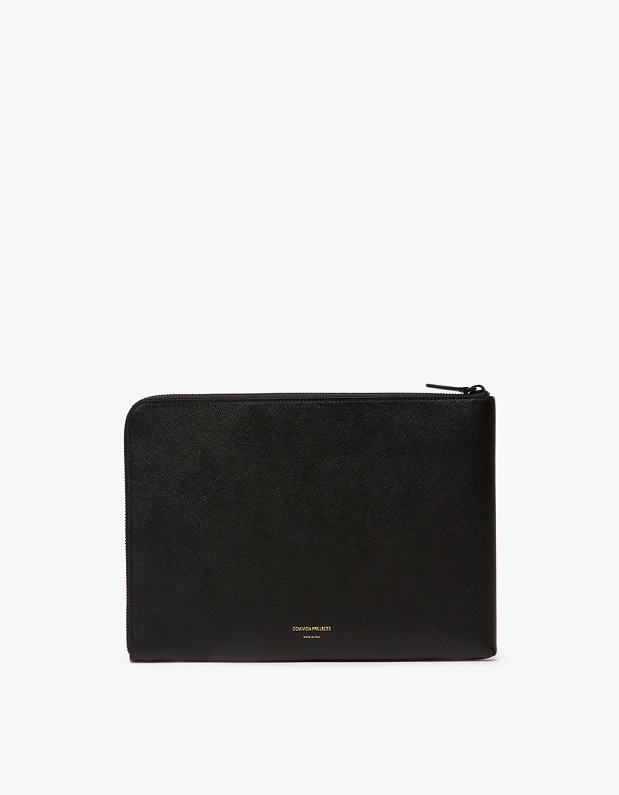 Medium Folio in Black