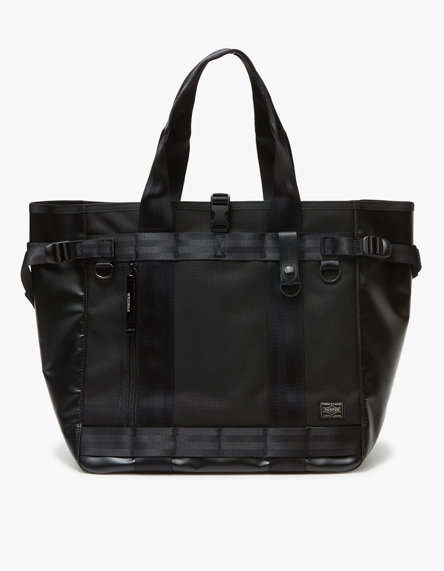 Heat Tote Bag in Black
