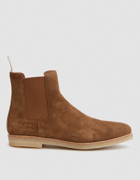 Chelsea Boot in Tobacco Suede