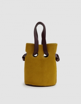 Goodall Bucket Bag in Mustard