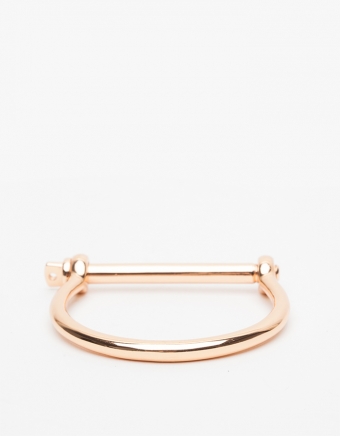 Rose Gold Screw Cuff