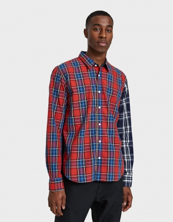 Mixed Plaid L/SL Shirt