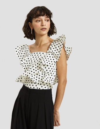 Fior Top in White