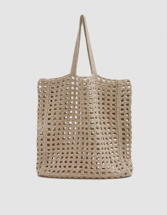Crochet Net Bag in Natural