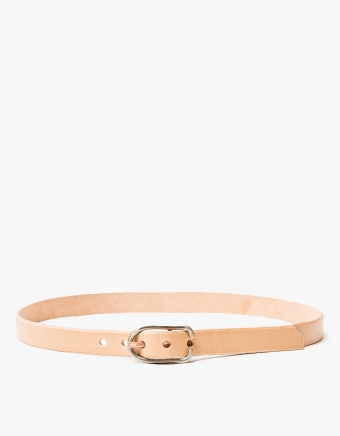 Tan 1" Leather Belt