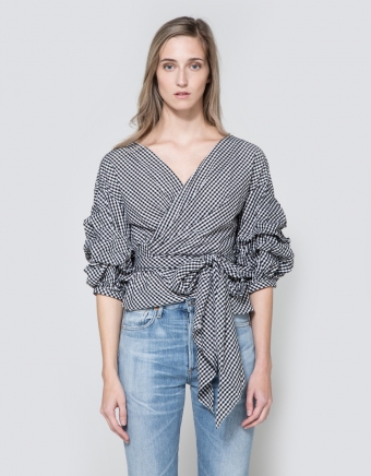 Jayne Wrap Top