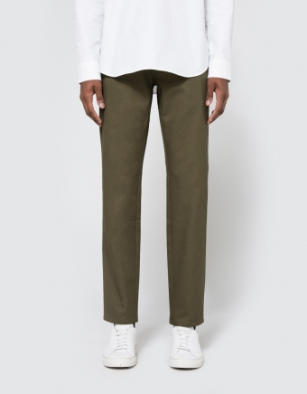 Down Chino in Olive