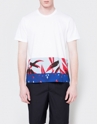 Large Block Print Tee