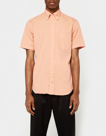 Iridescent Chambray SS Button Down