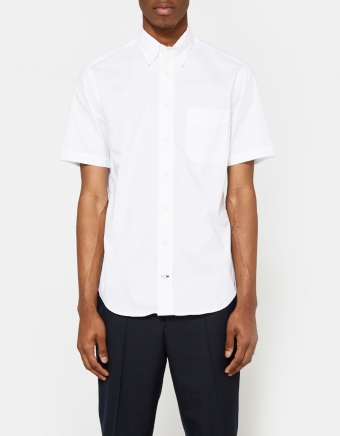 White Zephyr Oxford SS Button Down