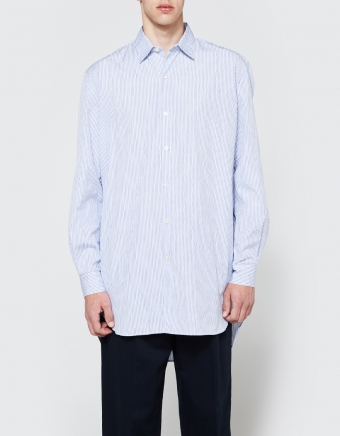 Dinner Shirt Light Blue Club Stripe