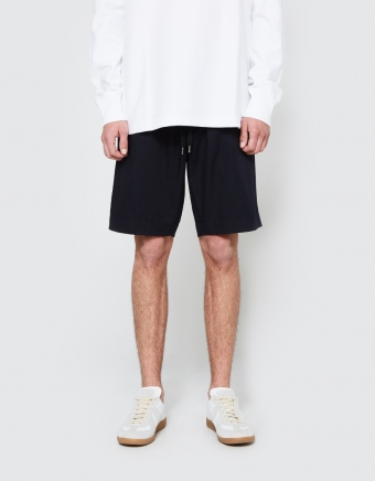 Relaxed Shorts Navy Light Gaberdine