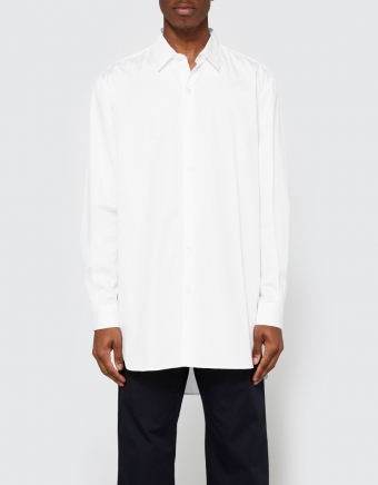 Dinner Shirt White Superfine Twill