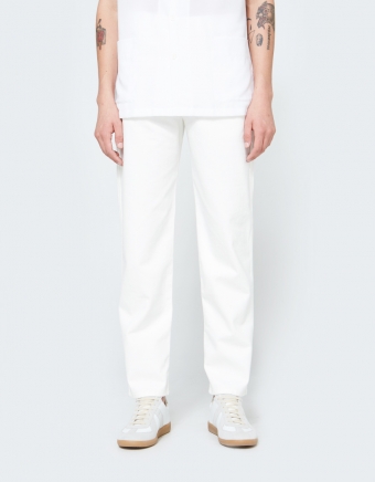 Five Pocket in Off White