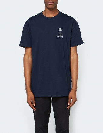 S/S Radio Club L.A. T-Shirt in Navy