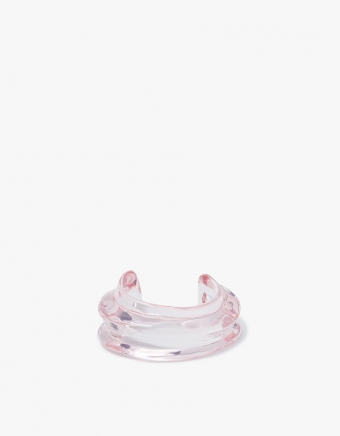 Sculptural Cuff in Rose