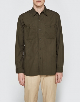 Poplin USN Long Sleeve Shirt