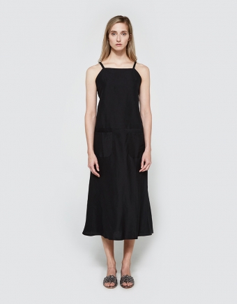 Bias Cut Pocket Dress