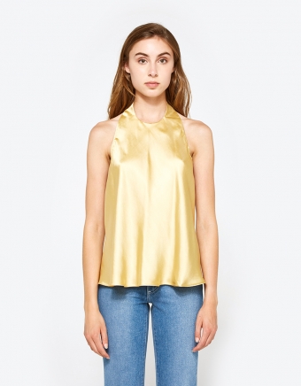 Chi Thi Organic Dyed Silk Tank