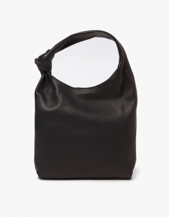 Mini Knot Tote in Black
