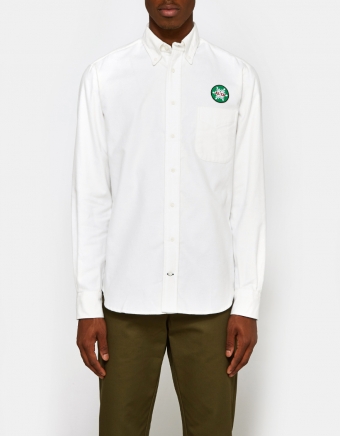 Flannel Shirt in White