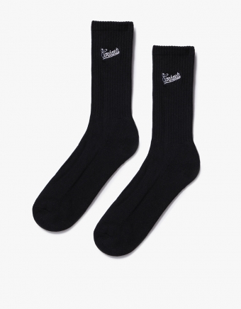 Strike Socks in Black/White