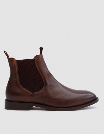 Wynford Calf in Brown