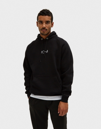 Alv Doodle Hoodie in Black