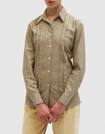 Shirt in Houndstooth