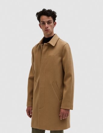 Auster Mac Coat in Beige