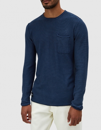 Lewes Knit in Navy