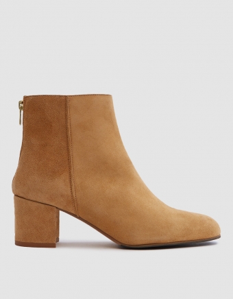 Mei Boot in Cinnamon Suede