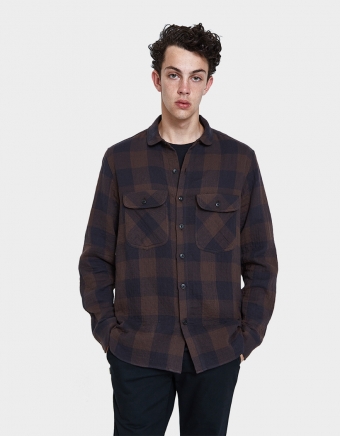 Rancher Brown Quilted Shirt
