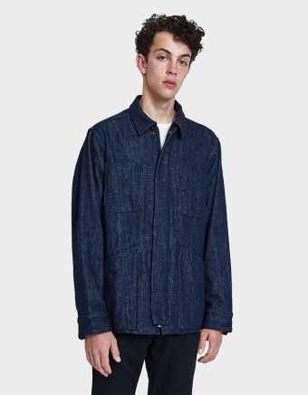 Infantry Jacket Knitted Denim