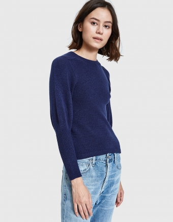 Muffy Sweater in Navy
