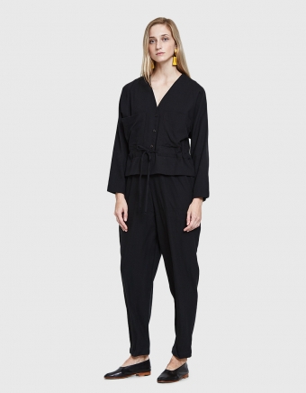 Sack Jumper in Black