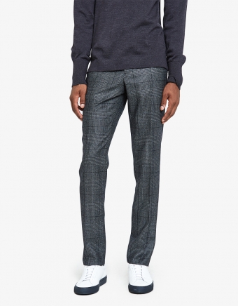 Paul Pants Italian Wool Glencheck