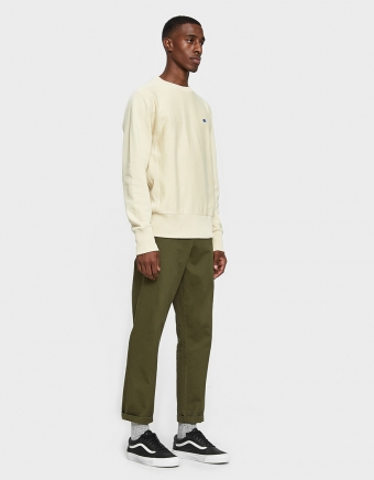 RW Crewneck Sweatshirt in Tan