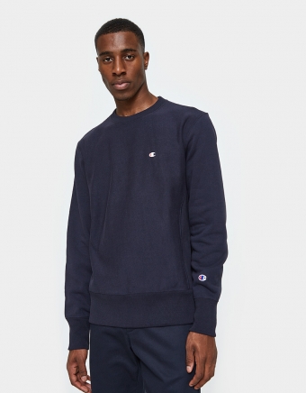 RW Crewneck Sweatshirt in Navy