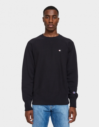 RW Crewneck Sweatshirt in Black