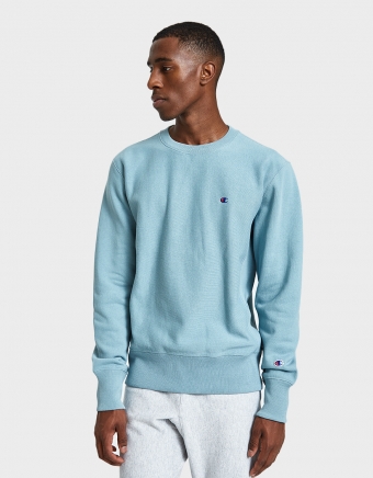 RW Crewneck Sweatshirt in Light Blue
