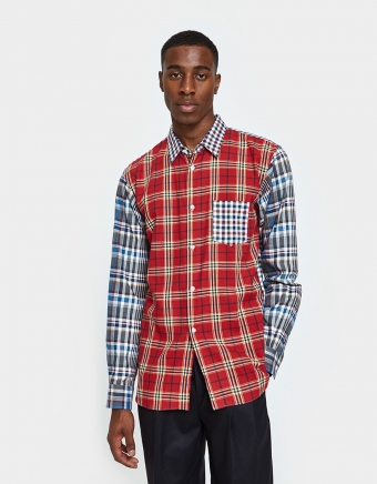Cotton Check x Cotton Tartan Check Shirt