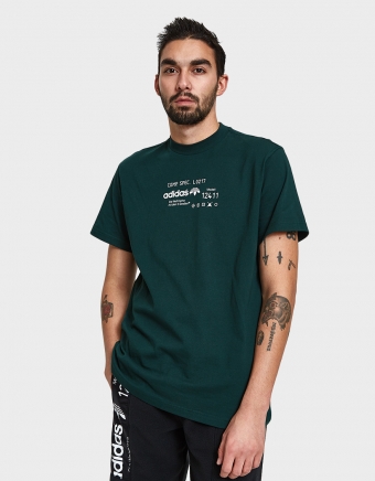 AW Graphic Tee in Green Night