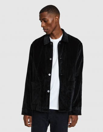 Box Archive Jacket Metal Black Velvet