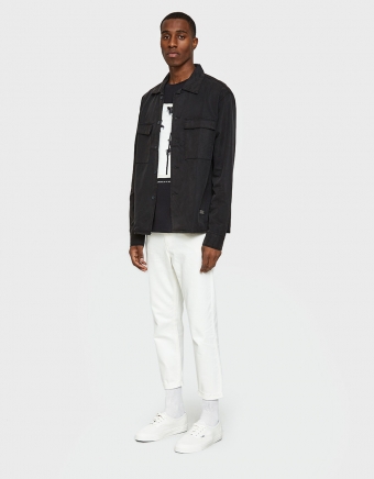 City Riot Chop Ecru Denim in Bone