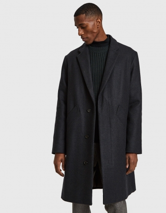 Baron Coat in Anthracite