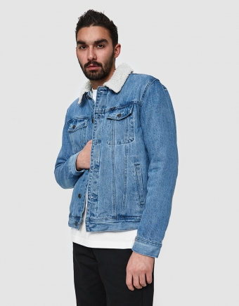 Off The Chain Jacket in Light Indigo