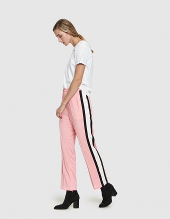 Dubois Polo Pants in Sea Pink