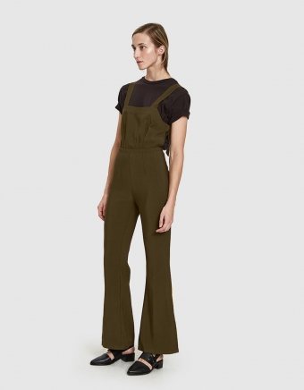 Grete Jumpsuit in Khaki