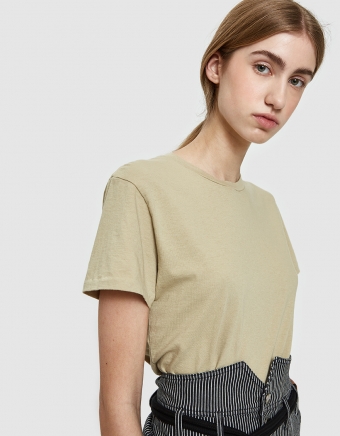 Perfect Tee in Putty